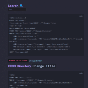 Directory Template (FREE)