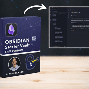 Obsidian Starter Vault FREE
