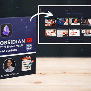Obsidian YouTube Notes Vault PRO